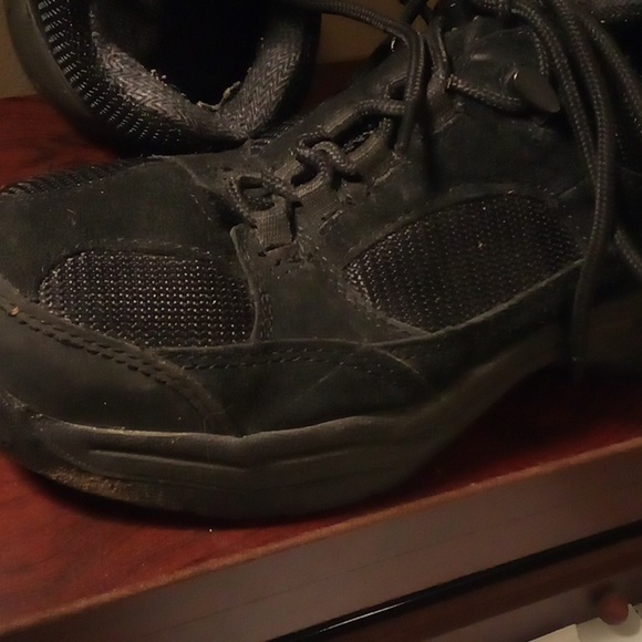 Brahma Cruize Steel Toe Work Shoes Size 10 Slip Resistant Black Low Top Lace Up - Picture 10 of 15